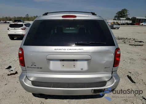 2007 Dodge Grand Caravan Sxt из США, поврежденный, VIN 2D4GP44L87R124106